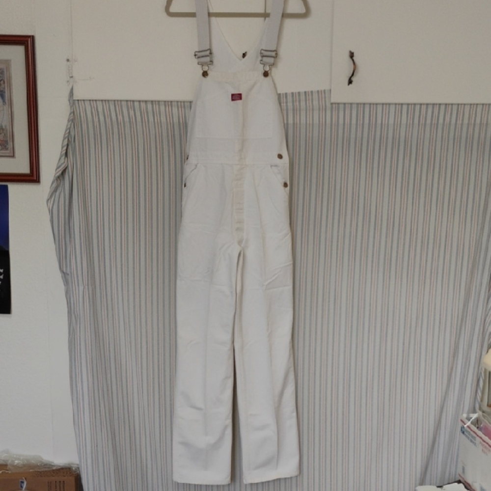 Dickies White Men's Overalls
